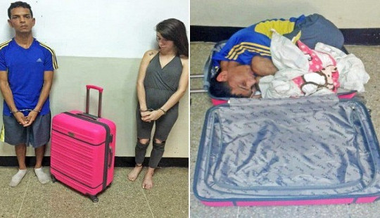 Màn vượt ngục hy hữu bằng chiếc vali