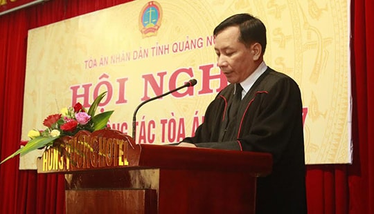 TAND tỉnh Quảng Ngãi tổ chức Hội nghị triển khai công tác năm 2017
