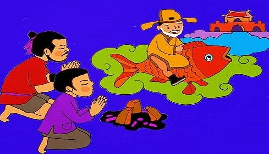 Mâm cỗ cúng ông Công ông Táo