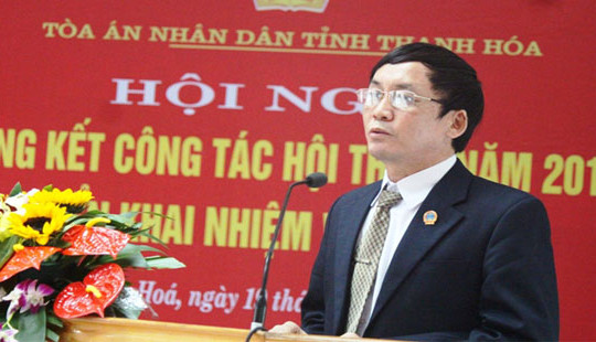 TAND tỉnh Thanh Hóa tổ chức Hội nghị tổng kết công tác Hội thẩm