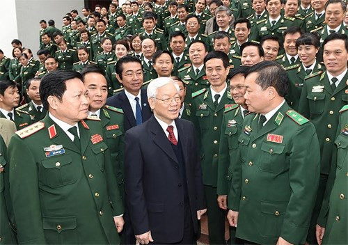 Tổng Bí thư: Chiến sỹ các Đồn Biên phòng trực Tết không lơ là, mất cảnh giác