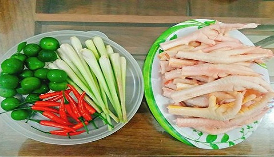 Chân gà muối chua: Món ngon ngày tết