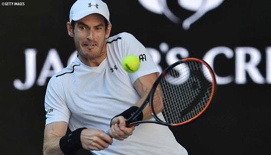 Hạt giống số 1 Andy Murray bất ngờ dừng bước tại Australia mở rộng