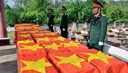 Năm 2017, phấn đấu tìm kiếm, quy tập khoảng 2.500 hài cốt liệt sĩ
