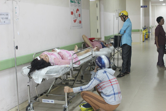 Tai nạn giao thông chiếm 1/3 số ca cấp cứu trong những ngày Tết