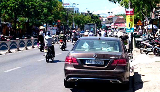 Báo cáo Thủ tướng việc cấp biển số xe ô tô 80A, 80B cho doanh nghiệp