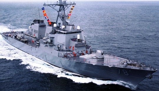 USS Porter tiến vào Biển Đen tham gia "Lá chắn biển 2017"