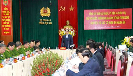 Chủ tịch nước: Đề cao tinh thần “Thượng tôn pháp luật” bảo vệ công lý