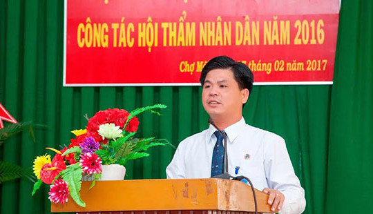 TAND huyện Chợ Mới (An Giang) giải quyết hơn 1.200 vụ án các loại trong năm 2016