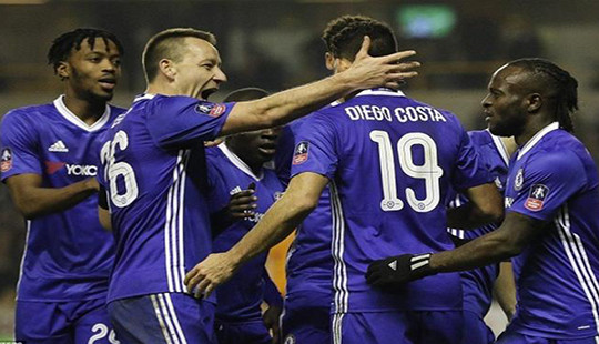 Xác định các cặp đấu tại tứ kết FA Cup