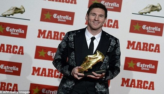 Messi sẽ giành chiếc giày vàng châu Âu 2017?