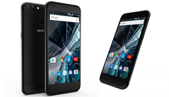 Archos công bố 2 smartphone tầm trung 50 Graphite và 55 Graphite