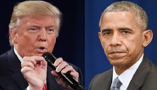 Trump tố Obama đứng đằng sau các cuộc biểu tình và làm rò rỉ thông tin