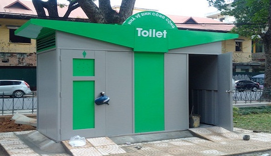 Hà Nội sẽ lắp đặt thêm 250 nhà vệ sinh công cộng
