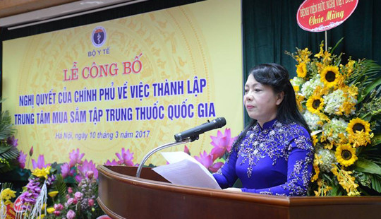 Lập trung tâm mua sắm tập trung thuốc quốc gia để hết loạn giá thuốc
