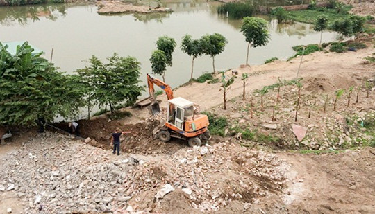 Phường Đằng Lâm (quận Hải An - TP Hải Phòng): Đất nông nghiệp đang bị san lấp trái phép