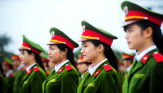 Không hạn chế thí sinh nữ đăng ký sơ tuyển vào trường công an