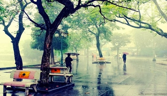 Thời tiết 19/03: Thủ đô Hà Nội có mưa rải rác