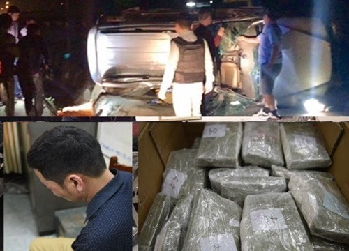 Khởi tố đối tượng vận chuyển 100 bánh heroin trên xe Fortuner