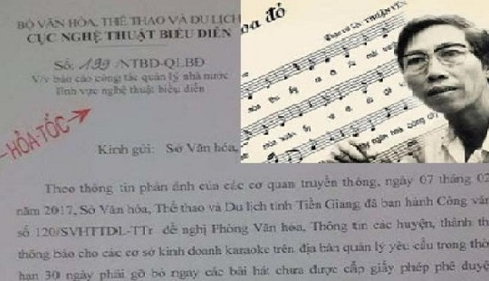 Không chỉ “Màu hoa đỏ”, Tiền Giang còn cấm 21 ca khúc khác sai quy định