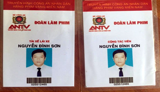 Rút thẻ CTV truyền hình ANTV để xin bỏ qua lỗi vi phạm giao thông