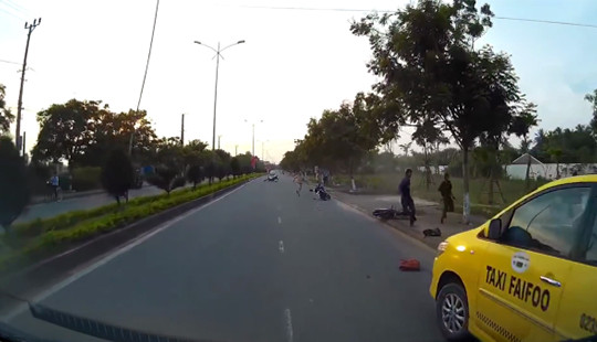 Truy bắt đối tượng cướp giật tài sản trên phố