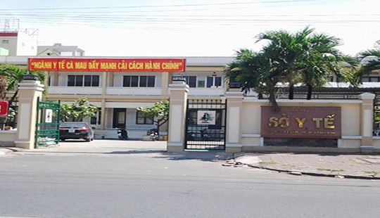 Đề nghị kiểm điểm trách nhiệm lãnh đạo Sở Y tế Cà Mau
