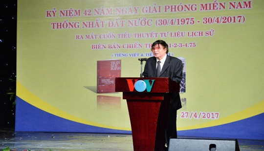 Nhà báo Trần Mai Hạnh kể lại hơn 4 thập kỷ thai nghén Biên bản Chiến tranh 1-2-3-4.75