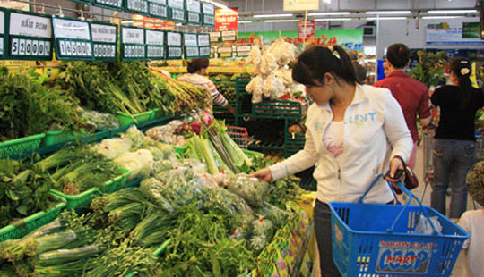 Chỉ số giá tiêu dùng (CPI) không đổi trong tháng 4