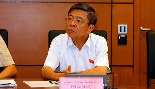 Quyết định ông Võ Kim Cự thôi làm nhiệm vụ đại biểu Quốc hội