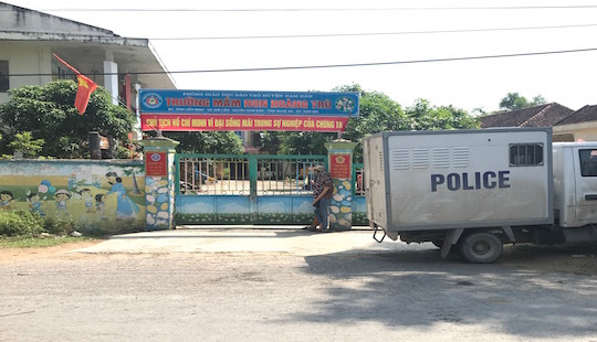 Cháy bình gas trong trường mầm non, 200 học sinh phải sơ tán