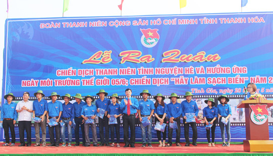 Tuổi trẻ Thanh Hóa ra quân chiến dịch tình nguyện hè 2017