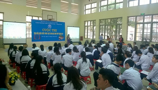 100% các trường phải có giáo viên dạy môn pháp luật