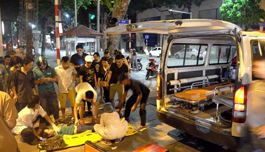 Xe cứu thương gây tai nạn tại Hà Nội không phải của Bệnh viện Đa khoa Bắc Kạn