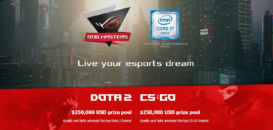 ASUS công bố giải thi đấu eSport ROG Masters 2017