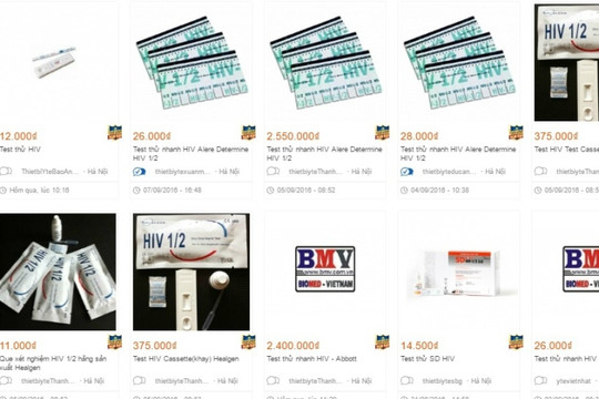 Dịch vụ xét nghiệm HIV: “Con buôn” giăng bẫy người bệnh bằng que thử không nguồn gốc