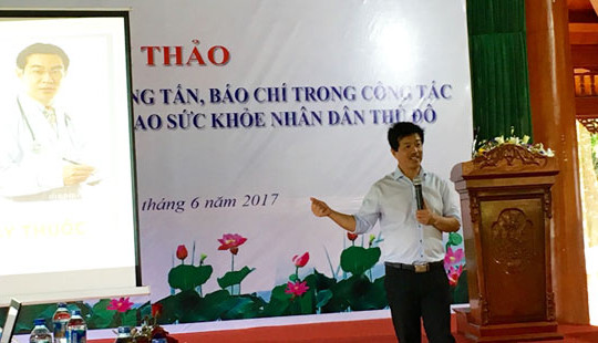 Báo chí đồng hành cùng ngành y tế vì sức khỏe nhân dân