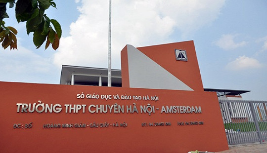 Trường THPT chuyên Hà Nội Amsterdam lấy 200 chỉ tiêu vào lớp 6