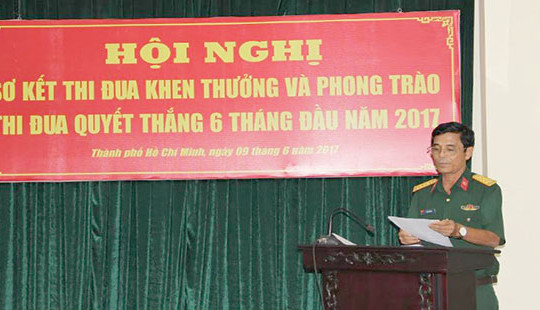 TAQS quân khu 7 sơ kết phong trào thi đua 6 tháng đầu năm