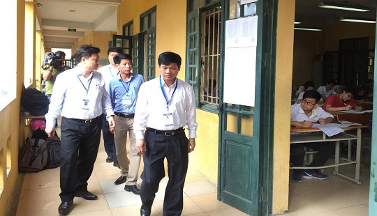 37 thí sinh bị đình chỉ sau môn thi đầu tiên