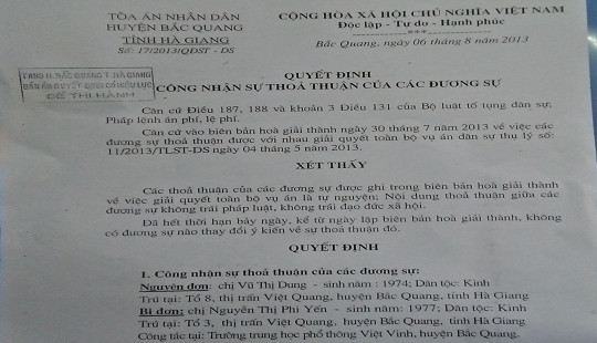 Tẩu tán tài sản, “né” thi hành án ở Bắc Quang, Hà Giang: Cơ quan thi hành án chậm trễ?