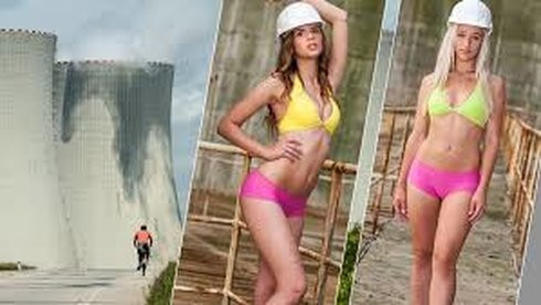 ​Thi diện bikini để giành suất thực tập tại nhà máy điện Czech