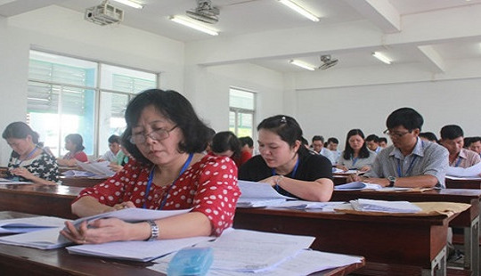 TP. HCM: Huy động 1.000 cán bộ, giáo viên chấm thi