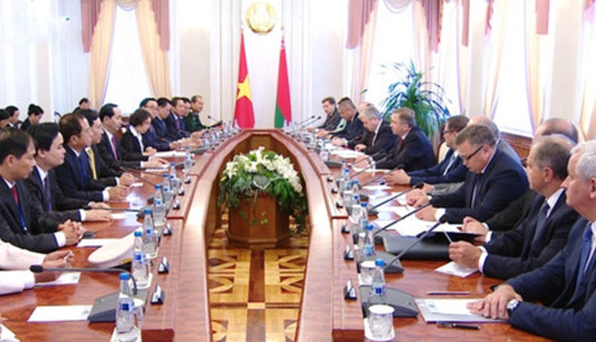 3 cuộc hội đàm, hội kiến quan trọng của Chủ tịch nước Trần Đại Quang tại Belarus
