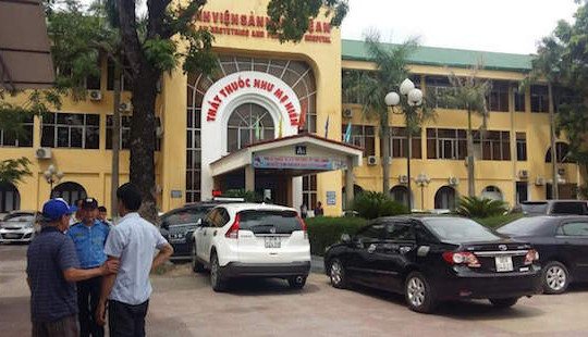Nghệ An: Người nhà bệnh nhân đâm bảo vệ bệnh viện nguy kịch