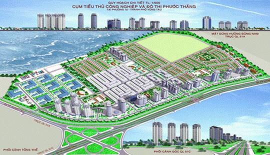Bà Rịa - Vũng Tàu: Chấp thuận đầu tư hạ tầng khu đô thị Phước Thắng