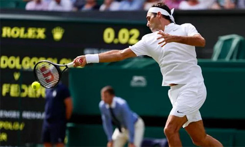 Federer vào vòng hai Wimbledon khi đối thủ bỏ cuộc