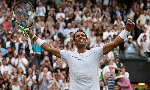 Nadal thắng trắng ba set ở vòng hai Wimbledon