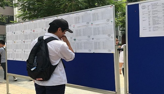 Kỳ thi THPT quốc gia 2017: Phổ điểm tổ hợp môn Khoa học xã hội