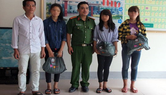 Nghệ An: Giải cứu 3 bé gái bị dụ dỗ đi làm lương 30 triệu đồng/tháng
